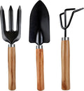 Rukinovi 3Pcs Garden Tools,Lightweight Duty Gardening Tools,Gardending Hand Tools Kit for Succulents,Home Plants,Garden Potted Plants Etc Indoor Plant Accessories-Gardening Tool Set