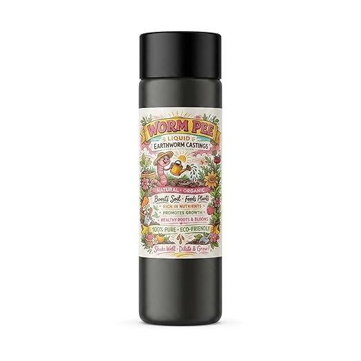 Worm Pee Liquid Earthworm Castings Fertilizer | Soil Amendment with Humic Acid & Kelp Extract | Concentrated Plant Food for Vegetables, Raised Beds & Gardens | for Agricultural & Horticultural Use