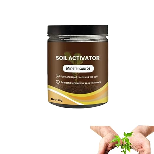 Soil Pro Activator for Plants, Soil Activator Mineral Source, Soil Improvement Loosening Agent, Plant Growth Enhance Supplement, Unlock Explosive Plant Growth (120g 1pcs)