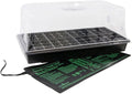 Jump Start CK64060 120V 17W Germination Hot House with Heat Mat, Watertight Tray, Cell Insert and 7" Humidity Dome