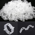 Clearance Deal: 50Pcs Plant Support Clips - Plastic Plant Fixing Clips for Climbing Plants, Tomato Vine ect, Garden Claw for Securing Stems, Grapes, Vines & Vegetables