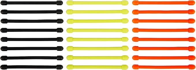 Nite Ize Original Gear Tie - 3-Inch Reusable Rubber Twist Tie - Reusable Gear Ties - Electric Cord Organizers - Twist Ties for Cords - Reusable Zip Ties - Assorted Colors, 3-Inch, 24 Pack