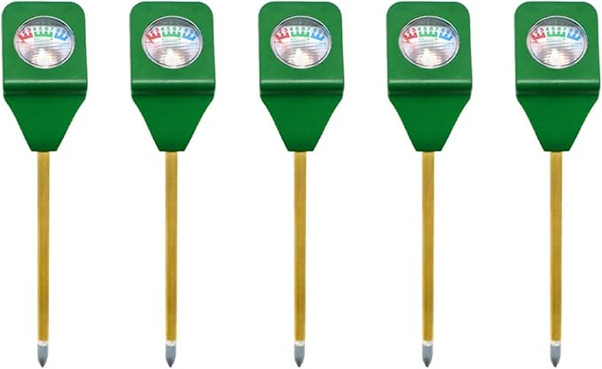 5X Mini Soil Moisture Meter Moisture Tester Soil Meter Plant Soil Kit Moist Tester Testing Instrument