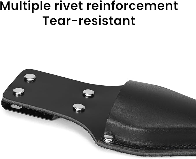 Garden Pruner Sheath,Pruner Tool Holster,Premium Genuine Leather Pruner Holster Protective Case for Garden Pruning Snips and Clippers