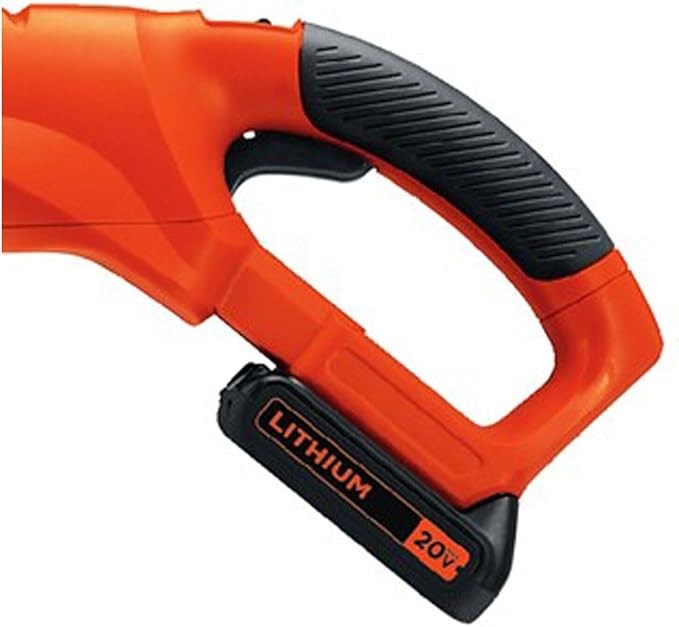 BLACK+DECKER 20V MAX Cordless Pole Saw Kit with Battery and Charger Included, 14-Inch Battery Pole Saw, Includes Oil Bottle, Wrench and Blade Guard (LPP120)