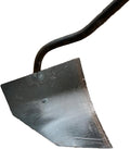 Soil Turning Hoe: Triangle Garden Hoe Tool, Hardened All-Steel Hand Plow Gardening Hoes for Manuring Weeding Planting Digging Soil Leveling