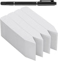 300 Pcs Plant Labels, 4 Inch Plastic Potted Plant Name Tags, Seedlings Seed Label Markers Nursery Plant Stake Tag with Bonus Marking Pen for Outdoor Indoor Garden Patio Flower Vegetable, White