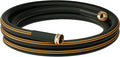 Atlantic Heavy Duty Garden Hose 8 ft x 5/8 Inch Black Color, Short Connection Leader Hose with Solid Brass Connectors (8 Feet)