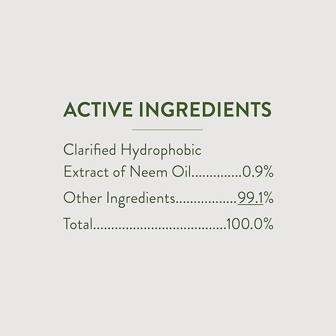 Garden Safe Brand Fungicide3, 1 Gallon, Fungicide, Insecticide and Miticide with Neem Oil Extract for Organic Gardening, Controls Black Spot, Rust, Aphids and Spider Mites