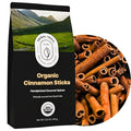 Tribal Trail Organic Cinnamon Sticks | 2.12 oz | USDA Organic & Non-GMO | Recyclable Kraft Bags | Best for Cooking, Coffee, Teas, & Bread | Ethically Sourced Spices from South India