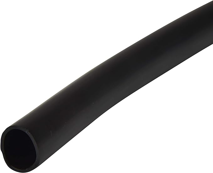 Raindrip 052010P 1/2 in. Drip Irrigation Supply Tubing, 100 ft., for Emitters, Irrigation Parts, and Drip Systems,Black Polythyrene (Pack of 2)