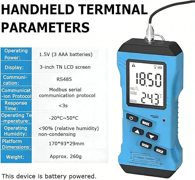 High Accuracy Digital Sensitive Soil Fertility Test,7 in 1 Soil Tester, Nitrogen,Phosphorus,Potassium Npk Tester,Ph Moisture, Nutrient Conductivity, Ec Meter