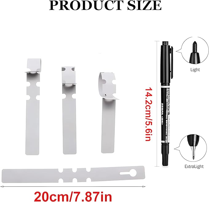 200Pcs Green Plant Labels Plant Tags Wrap Around Hanging Tags Adjustable Outdoor Nursery Garden Labels Sun-Proof Reusable Tree Markers with 2pcs Waterproof Permanent Marker Pen (200pcs White)