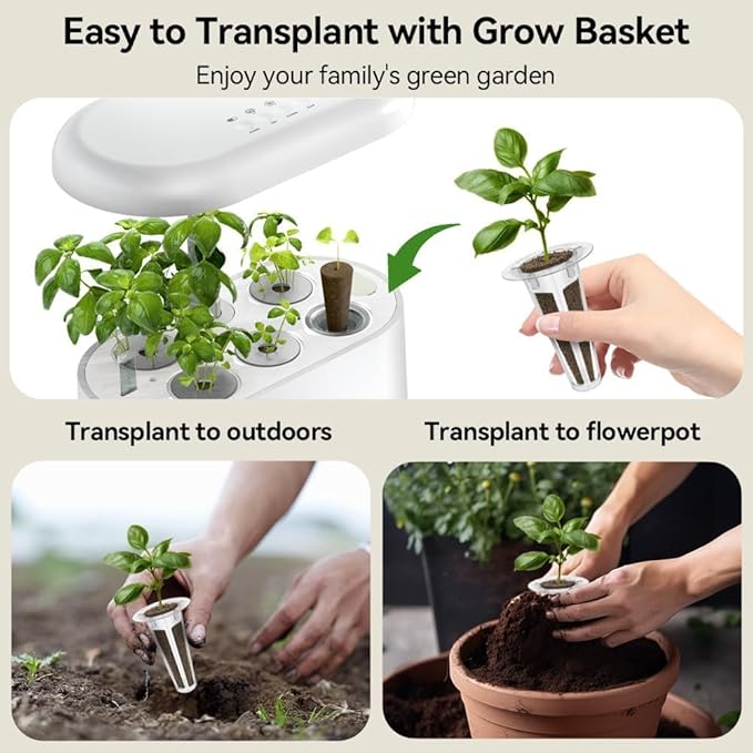 inbloom Fragrant Bouquet Flower Seed Pod Kit for AeroGarden, iDoo, Ahopegarden, GARDENCUBE, 7 Pods (350+ Flower Seeds with Sunflower, Mexican Marigold, Cockscomb, French Marigold, Dahlia)