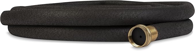 Gilmour 5/8" x 25' Round Weeper Soaker Hose for Garden Beds, Drip Irrigation Outdoor Hose, Flexible Garden Hose for Vegetable Gardens, Flower Beds, Lawns, and Orchards