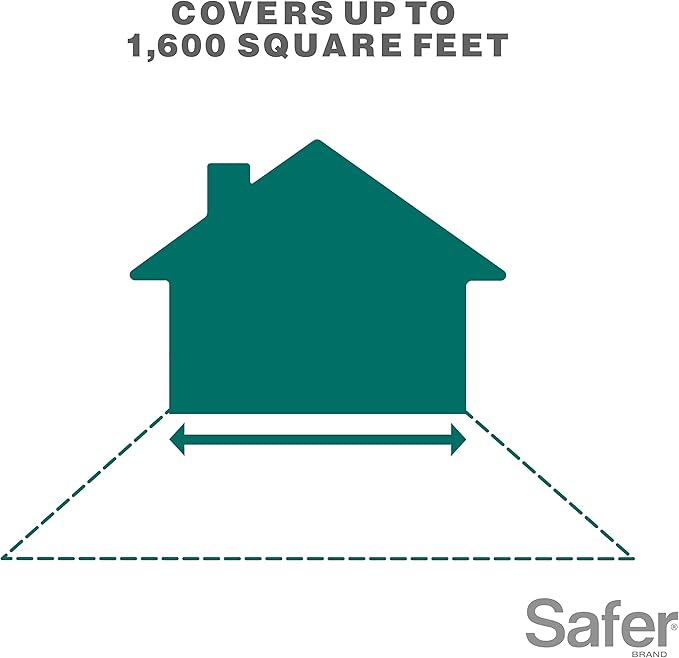 Safer 5118-6 Insect Killing Soap Concentrate - Insecticidal Soap for Plants - Kills Aphids, Whiteflies, Thrips, Spider Mites, and More - OMRI Listed for Organic Use