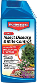 BioAdvanced 3-in-1 Insect and Mite Plant Bug Spray, Pest Control Concentrate, Disease Control