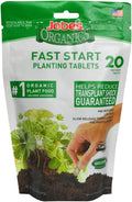 Jobe's Organics Fast Start Planting Fertilizer Tablets, Organic Fertilizer for Transplants, Seedlings, and New Growth, 20 Count