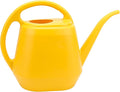 Plastic Watering Can with Long Spout and Handle,1 Gallon Large Watering Cans for Greenhouse,and Indoor,Yellow