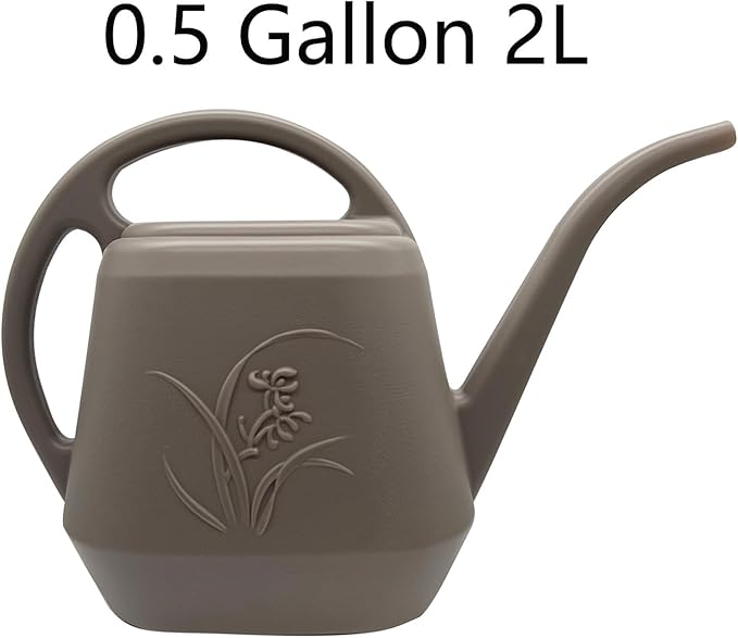 Grip Plant Watering Can - Coffee Color - 1/2 Gallon