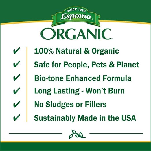 Espoma Organic Plant-Tone 5-3-3 Natural & Organic All Purpose Plant Food; 4 lb. Bag; The Original Organic Fertilizer for All Flowers, Vegetables, Trees, and Shrubs. Pack of 3