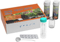 4-in-1 Soil Test Kit - 40 Tests for Nitrogen, Phosphorus, Potassium & PH, Garden Nutrient Tester Strips for Vegetable Plots, Lawns & Greenhouses