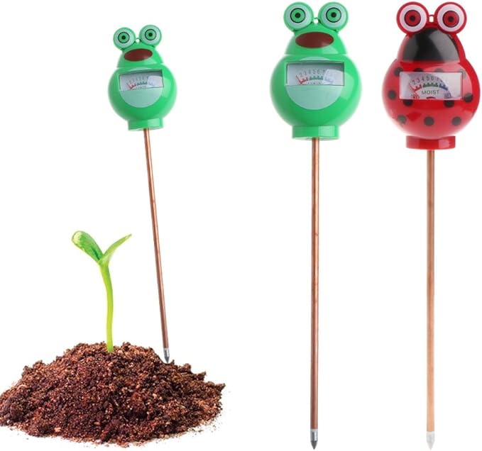 tegongse Soil Moisture Tester, Soil Test Kit Humidimetre Meter Detector Gardening Tools for Farm, Lawn,Plant, Indoor & Outdoor Use