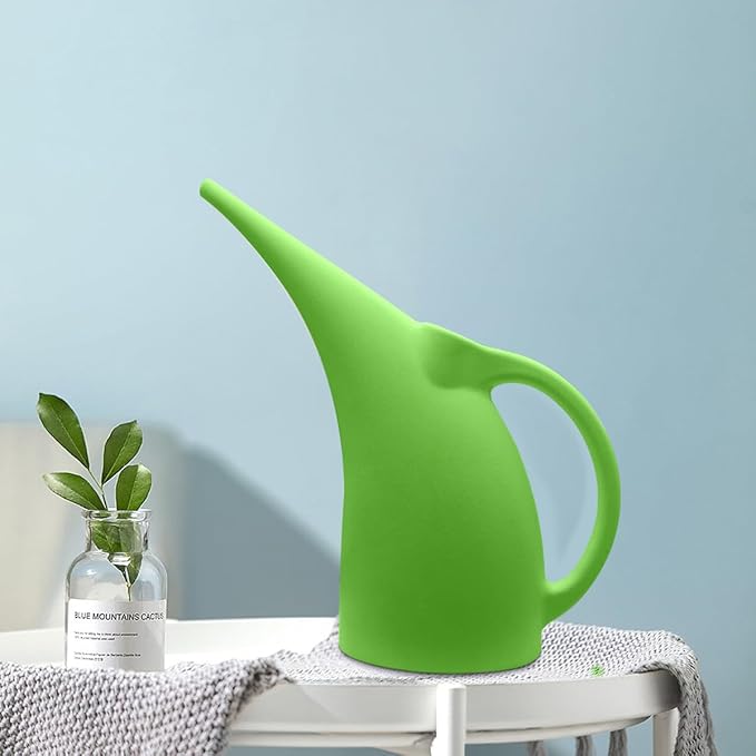 Plant Watering Can - Indoor and Outdoor Garden - 1/2 Gallon - Green