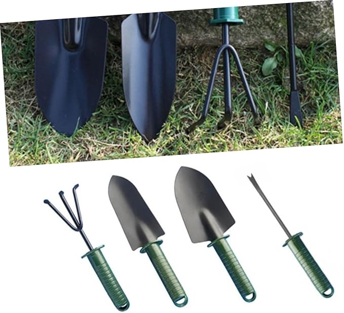 4pcs Set Kids Suit Grafting Tool Kit Trowel Garden Tool Plant Kits for Kids Garden Tools Garden Hand Cultivator Outdoor Gardening Supplies Plant Tools Mini Suite Toddler