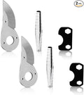 2 Pcs Hand Pruner Replacement Kit (2/3-1) Compatible with Felco Pruners Models: F2, F4 &F11 - Spare Blade, Spring & Adjustment Key for Garden Pruning Shears & Bypass Clippers