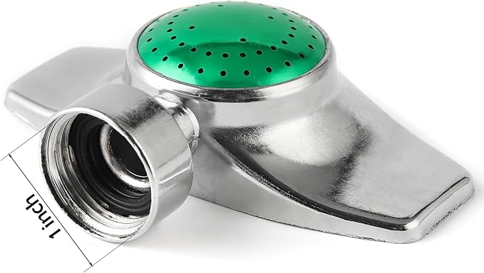 2 Pack Metal Spot Sprinkler, Lawn Sprinkler for Yard with Gentle Water Flow for Small Area-Coverage Up to 30FT, Watering Sprinkler Head for Hose