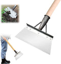 Multifunctional Cleaning Shovel, Gardscraper Garden Cleaning Shovel Flat Shovel, Manganese Steel Garden Spade Shovel, Heavy Duty Garden Tool for Digging, Lawn Edging, Weed Removal (27cm/10.6in)