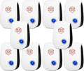 Ultrasonic Pest Repellent 10 Packs,Indoor Pest Control, Electronic Plug in Pest Control for Mosquito, Bugs,Roach, Ant, Rodent, Mouse, Spider Repellent for House, Warehouse