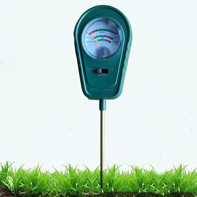 3-in-1 Soil Tester Soil Moisture/Fertility Meter Gardening Farm Lawn Test Kit Tool Digital Plant Probe Hydrometer Soil Tester Digital Soil Tester Kit For Garden Soil Tester For House