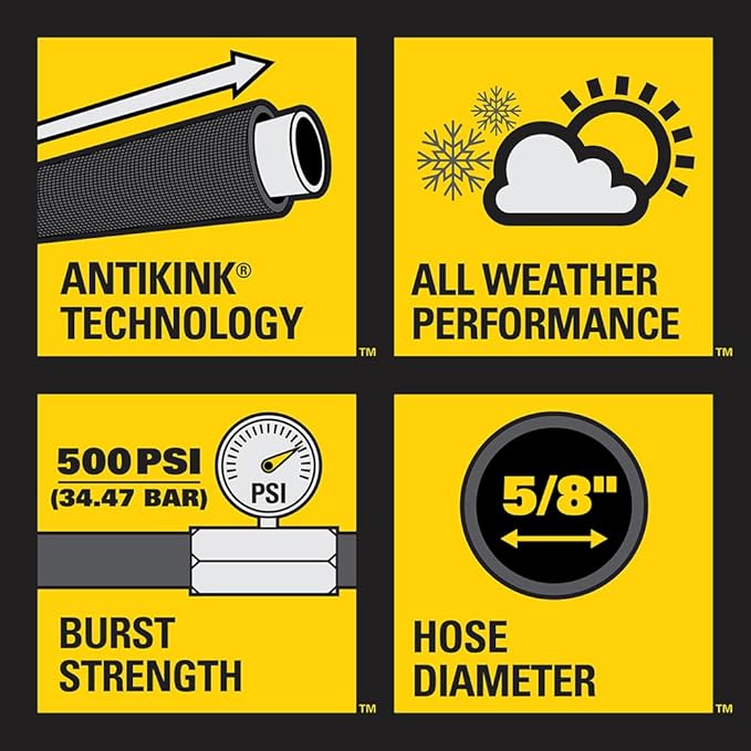 FATMAX 3 ft x 5/8 in Professional Grade Polyfusion Leader Hose - BDS7913