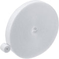 1-Roll Garden Plant Tape, 33 ft x 0.5 in Garden Hook and Loop Plant Ties Multi-Purpose Use Adjustable and Reusable Twist Wire Tape for Plants/Flowers/Vines [White]