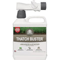 Turf Titan Thatch Buster Liquid Lawn Aerator and Dethatcher (32 oz) with Hose End Sprayer – Liquid Soil Loosener for Compacted & Clay Lawns – Improves Drainage & Root Growth – Covers 6,000 Sq Ft