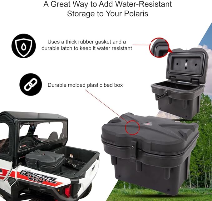TUSK Bed Box 24L For POLARIS GENERAL 1000 Deluxe EPS 2022