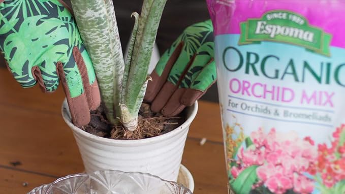 Potting Mix, Natural & Organic Premium Soil for Orchids & Bromeliads, 4 qt, Pack of 2Q