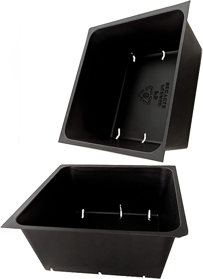 5" x 5" x 2" Deep Garden Germination Trays w/Drain Holes Greenhouse/Gardening Plant Grow Inserts (240)