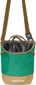 Gardening Outdoor Tool Storage Bag, Oxford Gardening Plant Tool Organizer Storage Carrier Store, Multi-Purpose Bag Home Use, Ideal for Tool Storage Solutions (Green)