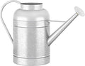 2.3 Gallon Bowl Decorative Countryside Style Water Can with Removable Spout, Galvanized Watering Can for Outdoor Indoor Plants, Metal Watering Can for Indoor Plants and Garden Flower