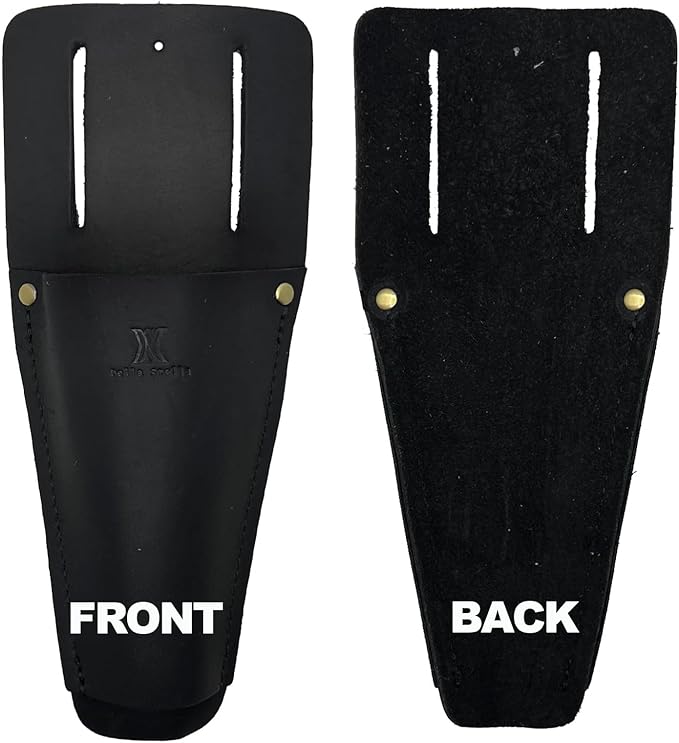 Garden Leather Pruner Sheath,Tool Holster for Gardening Pruning Shears,Durable Scissor Protector Cover