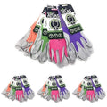 SHOWA Atlas 370 Nitrile Palm Coated General Purpose Work Glove with Nylon Liner, Purple, Medium (1 Pair) (Pack of 4)