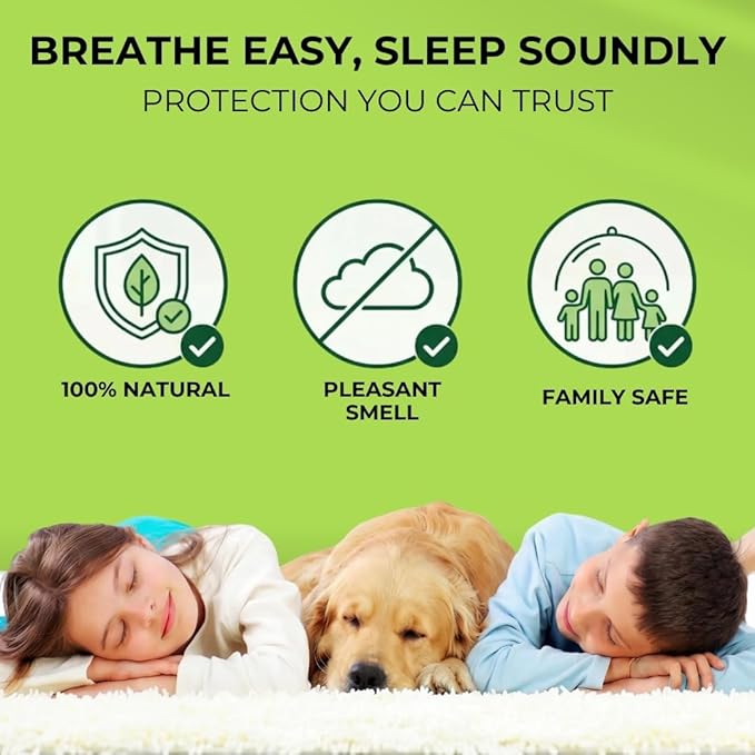 Nature's Dome Bed Bug Spray – 100% Kill Rate, 16 OZ Natural Bed Bug & Mite Killer, Destroys Eggs, Kills Resistant Strains, Long-Lasting Protection, Safe for Home Use