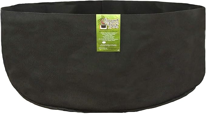Smart Pots 600-Gallon Smart Pot Soft-Sided Container, Black