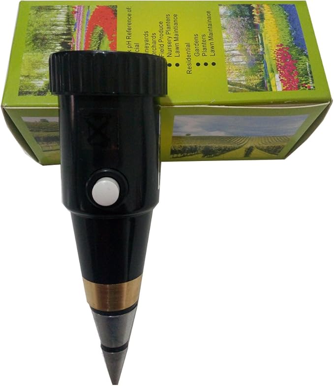 Professional Soil pH Meter Tester Moisture Sensor Soil water monitor Soil Tester PH Instrument Hygrometer monitor humidity data logger recorder PH range 3~8ph Moister range 1~8