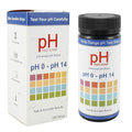 Soil Test Strips, 100 Tests PH Strips for Testing Soil, 0-14 PH Soil Tester Kit for Plants Potting Soil, Horticulture, Farm, Lawn Care