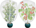 Gardtree 2 PCS 2.6 x 3.2 FT Bird Insect Barrier Fruit Tree Netting, Upgrade Design with Double Zipper, Plant Protectors from Animals, Garden Plant Cover Mesh for Blueberry Bush Flower Tomato Flower