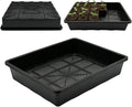 Soil Blocking Trays 15x12inch Mesh Tray 5 Pack Seed Starter Tray Mesh Bottom Trays for Soil Blocks, Seedling, Microgreen, Wheatgrass